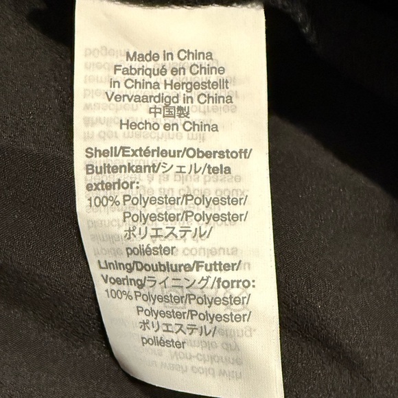 JCrew Point Sur faux-wrap dress in crinkle chiffon 6 Womens L0113 Black NWOT - Picture 3 of 3